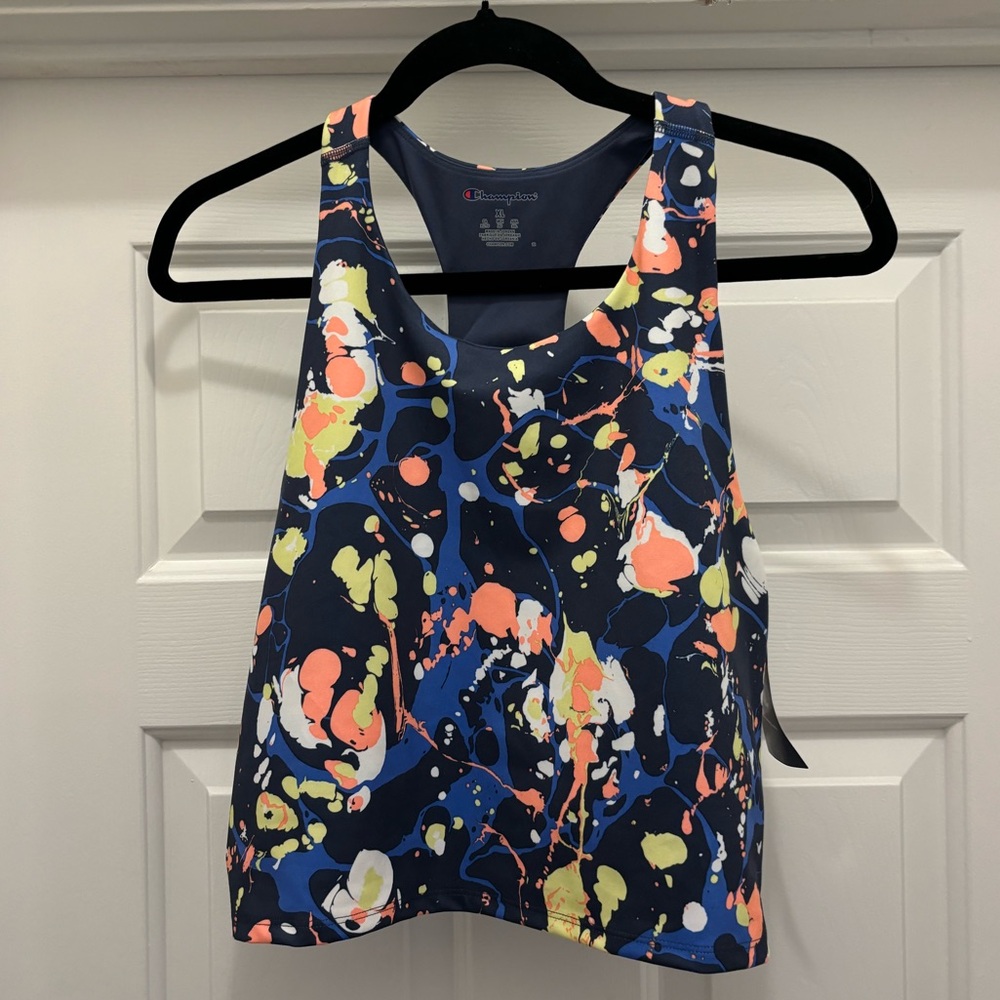 New Champion Soft Touch Eco Fitted Athletic Crop Top